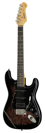 Электрогитара Harley Benton ST-70 Black Paisley Электрогитара Harley Benton ST-70 Black Paisley