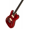 Электрогитара Harley Benton TE-90QM LH Trans Red
