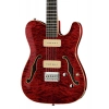 Електрогітара Harley Benton TE-90QM Trans Red