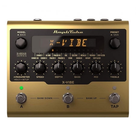 IK Multimedia X-Gear Pedal X-Vibe Delay
