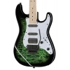 Электрогитара Jackson Adrian Smith SDXQ Trans Green