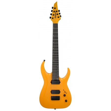 Електрогітара Jackson Pro MM Jugg HT 7 Sig Yellow