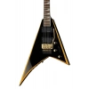 Електрогітара Jackson RRX24 Black with Yellow Bevels