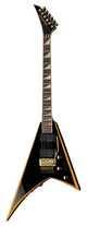 Електрогітара Jackson RRX24 Black with Yellow Bevels