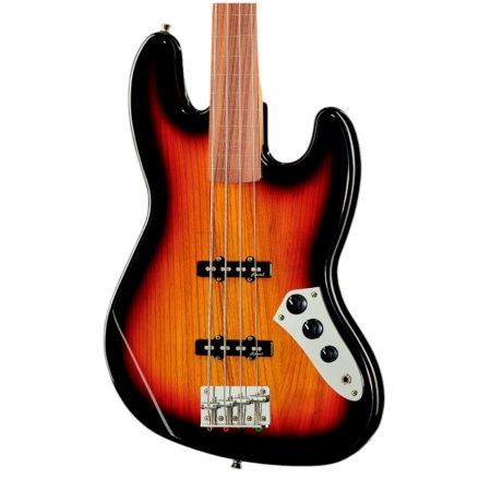 Harley Benton JB-40FL 3-Tone Sunburst