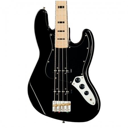 Harley Benton JB-75MN Black Vintage Series