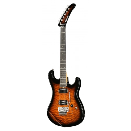 Електрогітара Kramer Guitars The 84 HH Quilt Orange Burst Електрогітара Kramer Guitars The 84 HH Quilt Orange Burst