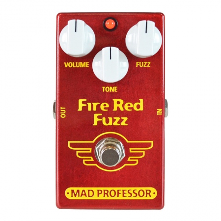 Mad Professor Fire Red Fuzz Hand-Wired