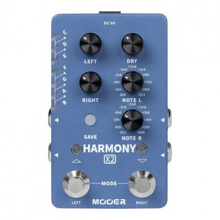 Mooer Harmony X2 Harmonizer Mooer Harmony X2 Harmonizer
