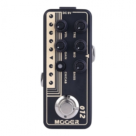 Mooer Micro PreAmp 012 US Gold 100 Preamp