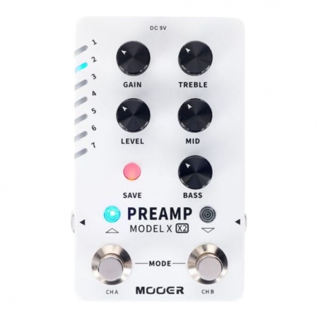 Mooer Preamp Model X2 Preamp