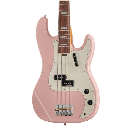 Harley Benton MV-4P Shell Pink