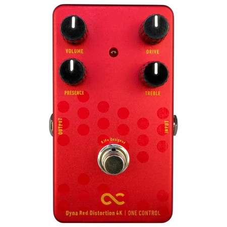 One Control Dyna Red Distortion 4K Distortion