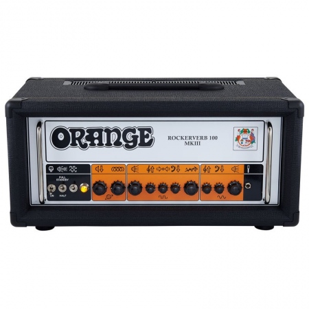 Orange Rockerverb 100H MKIII BK Head 100W Tube Guitar Head Orange Rockerverb 100H MKIII BK Head 100W Tube Guitar Head