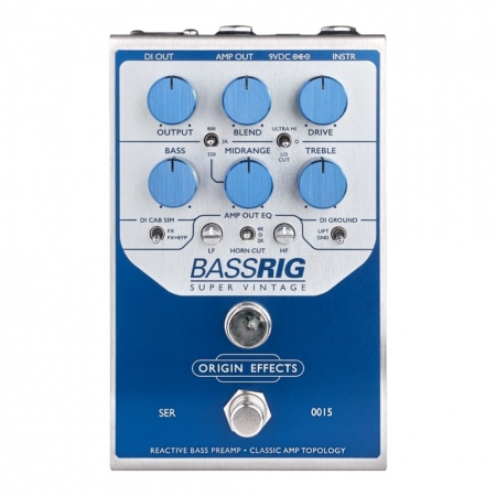 Origin Effects BassRIG Super Vintage Bass Overdrive/Preamp