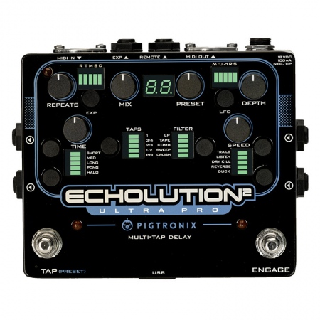 Pigtronix Echolution 2 Ultra Pro Multi-Tap Delay
