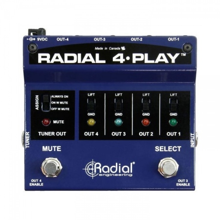 Radial 4-Play Active DI