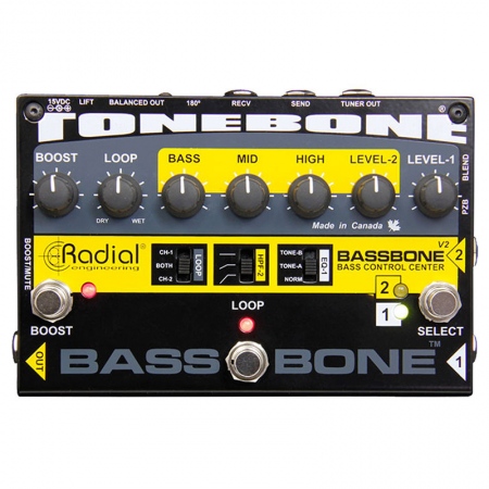 Radial Bassbone V2 Two Channel Bass Preamp/DI