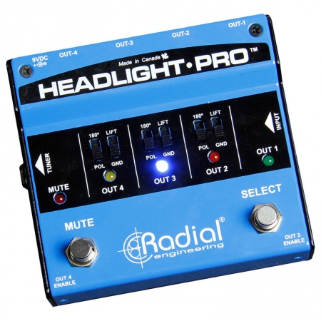 Radial Headlight Pro DI Selector