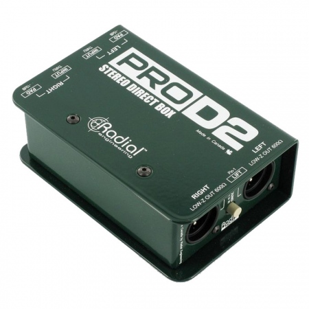 Radial ProD2 Stereo Direct Box Radial ProD2 Stereo Direct Box