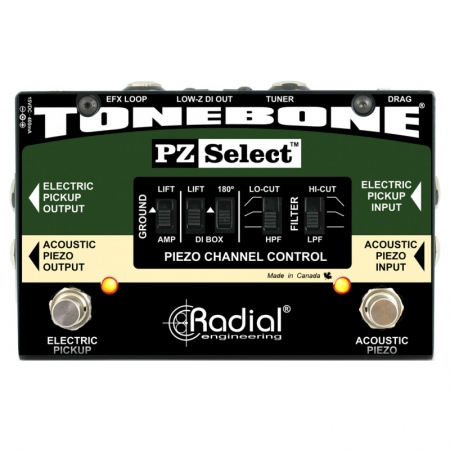 Radial PZ Select Two Channel Instrument Switcher