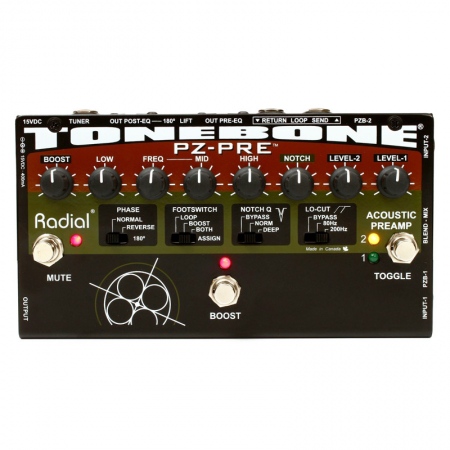 Radial Tonebone PZ-Pre Acoustic Preamp/DI