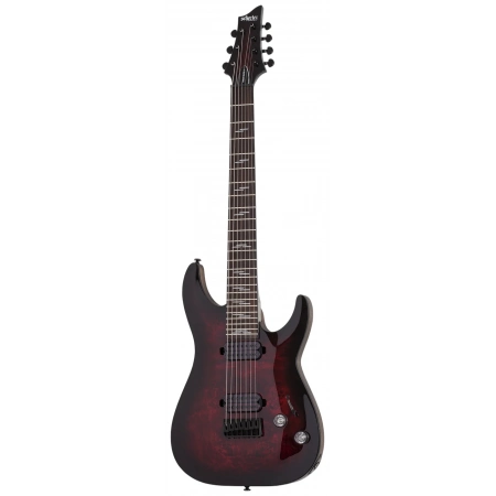 Электрогитара Schecter Omen Elite-7 Black Ch Burst