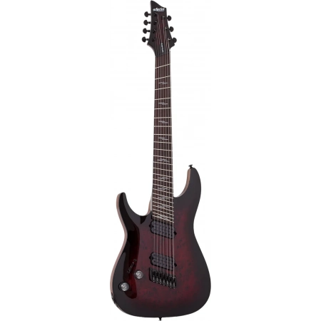 Электрогитара Schecter Omen Elite-7 MS BL Cherry LH