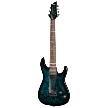 Електрогітара Schecter Omen Elite-7 See Blue Burst