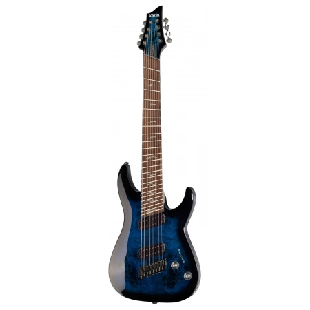 Електрогітара Schecter Omen Elite-8 MS Blue Burst