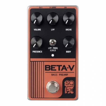 SolidGoldFX Beta V Bass Preamp