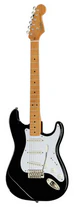 Електрогітара Squier CV 50s Strat MN BK