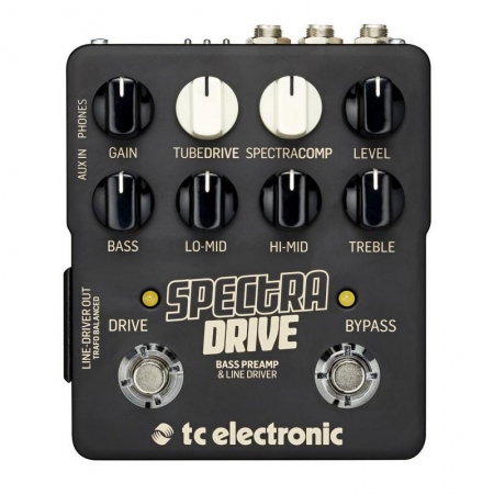TC Electronic SpectraDrive Bass Preamp Overdrive TC Electronic SpectraDrive Bass Preamp Overdrive