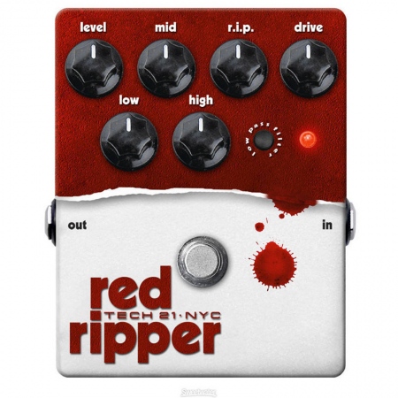 Tech 21 Red Ripper Bass Fuzz