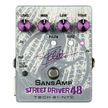 Tech 21 SansAmp Street Driver 48 Bass Preamp/Overdrive