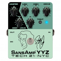 Tech 21 SansAmp YYZ Geddy Lee Signature Bass Preamp