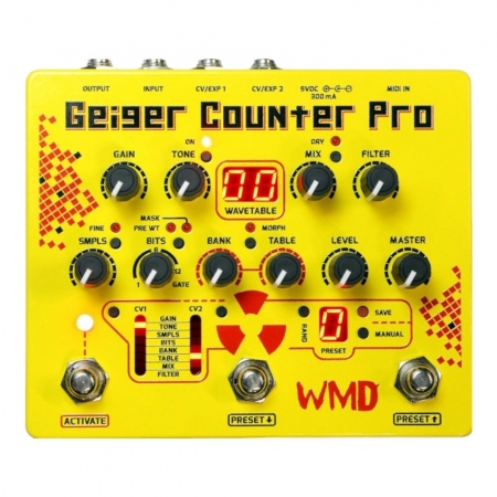 WMD Geiger Counter Pro Bitcrusher Distortion