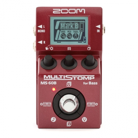 Zoom MS-60B MultiStomp Bass Multi-Effects