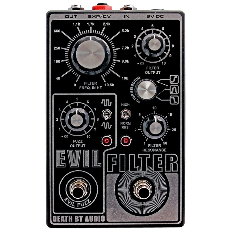 エフェクター death by audio EVIL FILTER FUZZ Death By Audio Evil Filter Fuzz: цена, купить в Украине. Гитарная