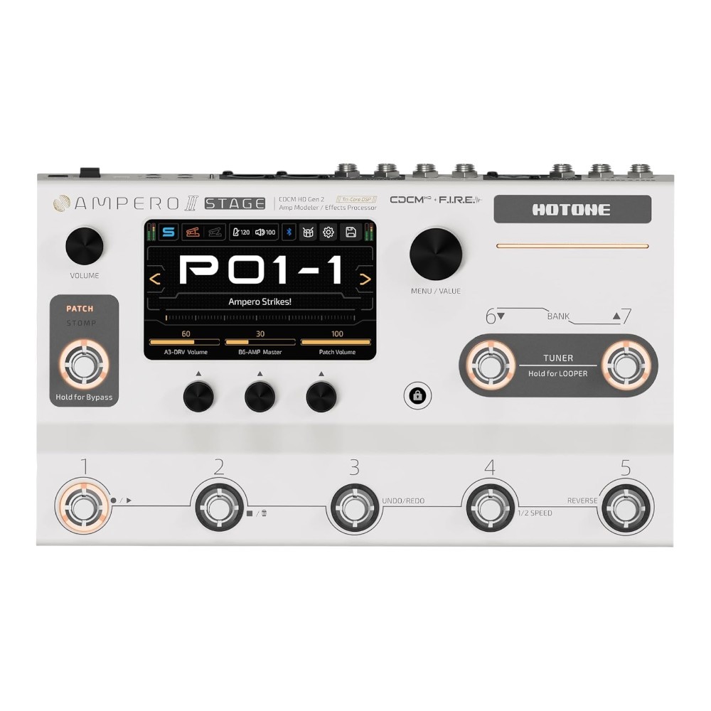 HOTONE AMPERO Ⅱ STAGE Hotone Ampero II Stage Multi-Effects Processor: цена, купить в