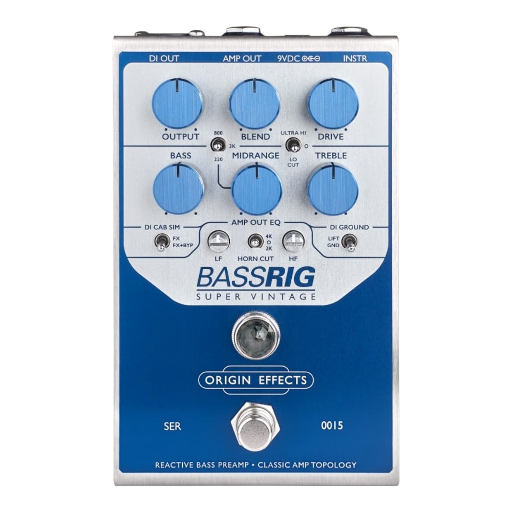 ベース ORIGIN EFFECTS BASSRIG Super Vintage Origin Effects BassRIG Super Vintage Bass Overdrive/Preamp: цена